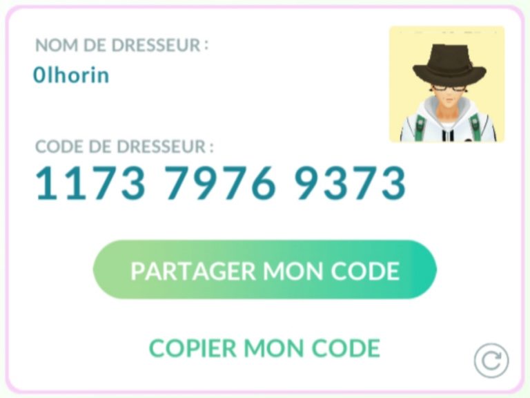 Code Ami Pokemon GO : voici notre liste !